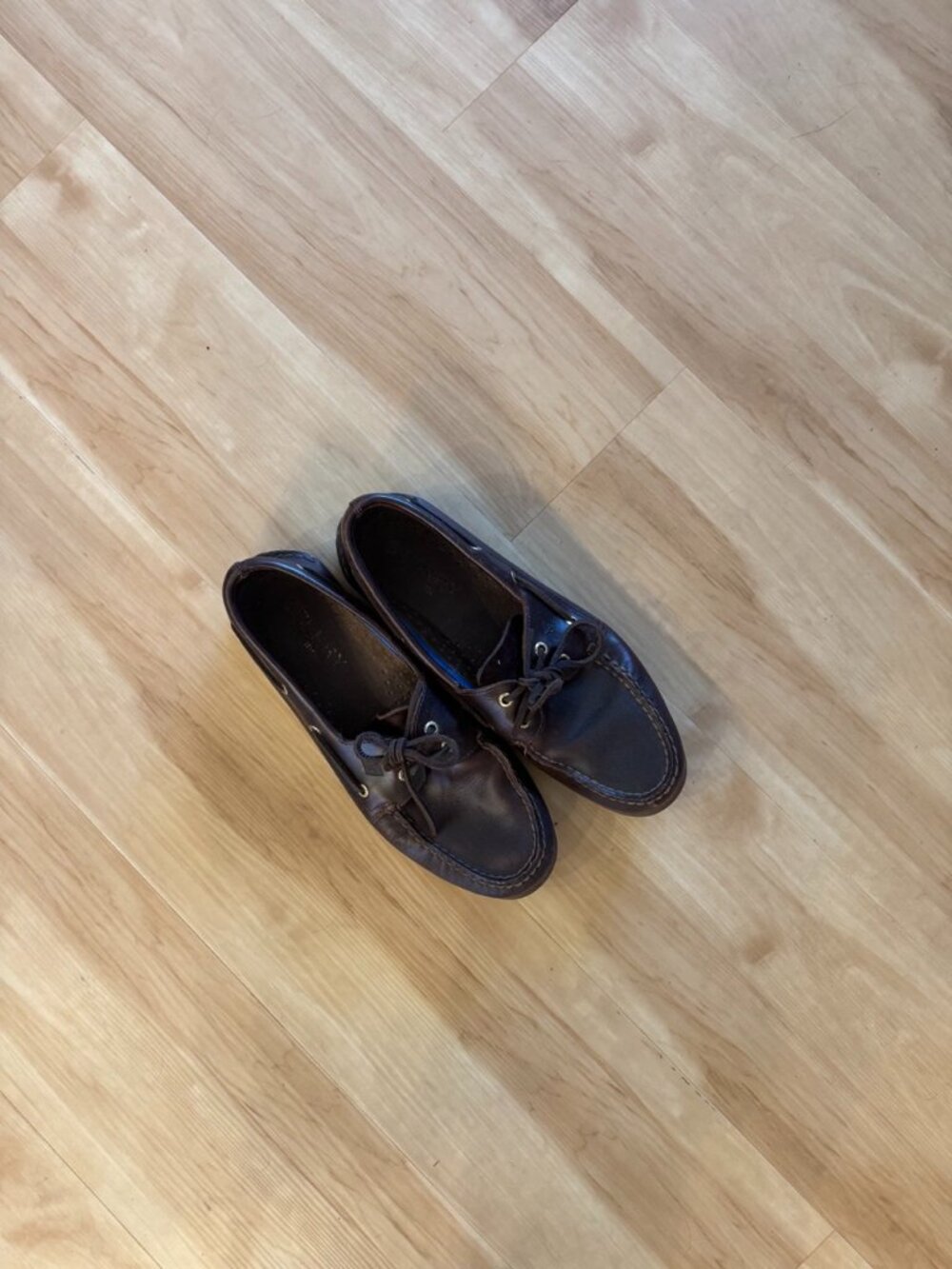 Sperry Brown Leather Boat Shoes Mens 11